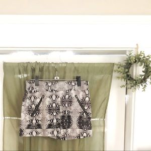 Xoxo - Snakeskin Shorts
